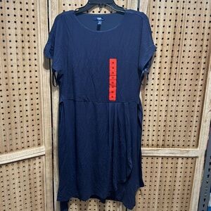 Chaps ladies crewneck knit dress nwot